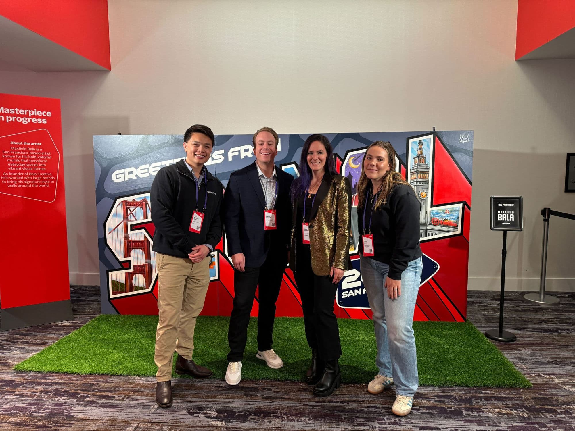 Team photo at Twilio Signal conference
