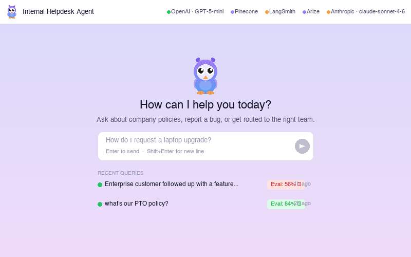 Internal Helpdesk Agent